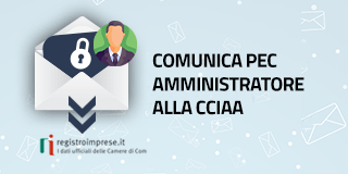 Comunica PEC Amministratore Impresa alla CCIAA